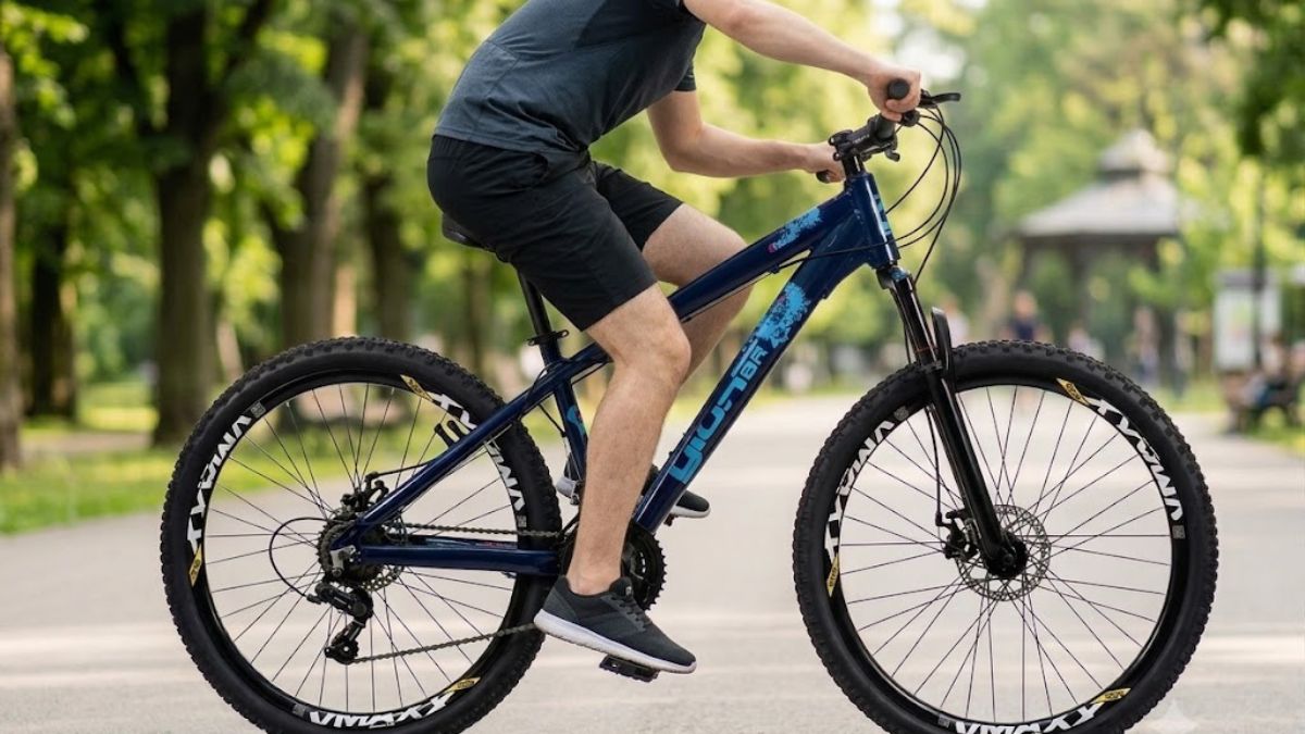 Bicicleta Gios FRX Evo 4Trix Aro 26 21V é boa para passeios, mobilidade urbana e caminhos recreativos.